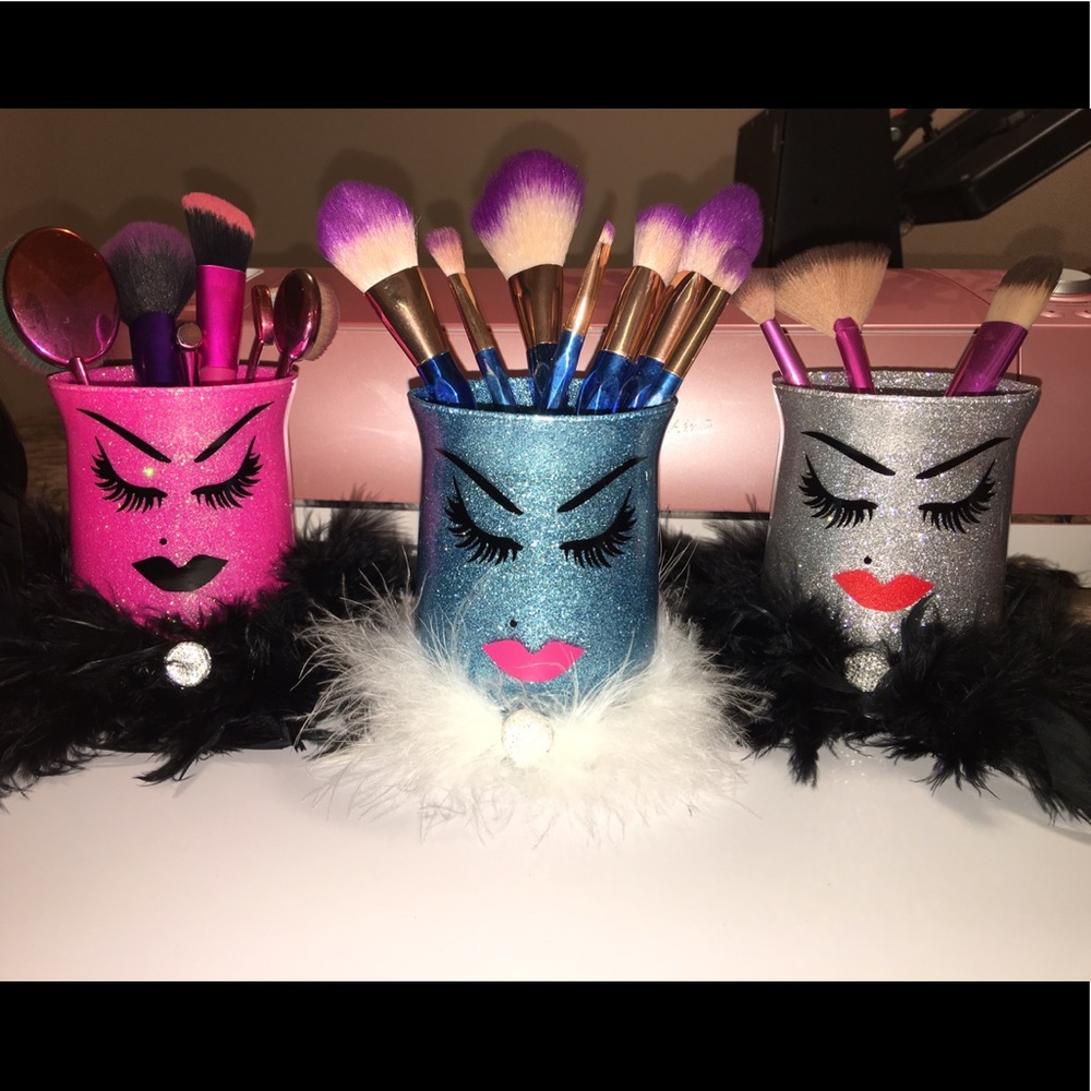Makeup jars - Picture 4 of 4